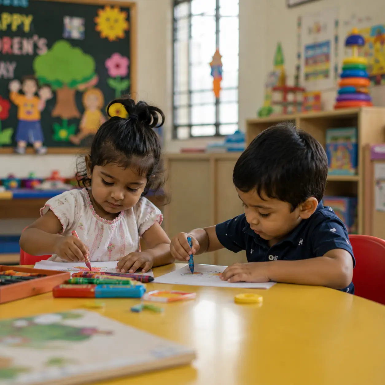 Creative painting and drawing activities