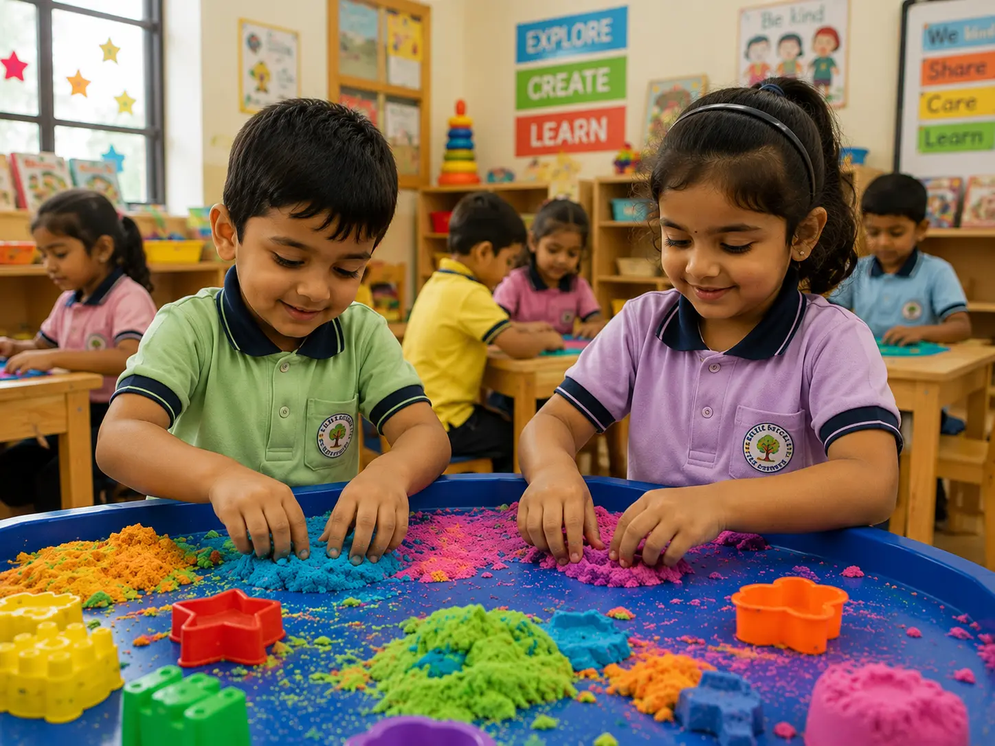 Sensory & Creative Motor Skills learning at Navoditya School