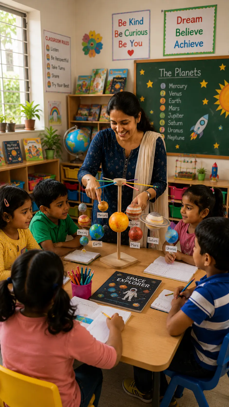 Upper Kindergarten (UKG) at Navoditya School