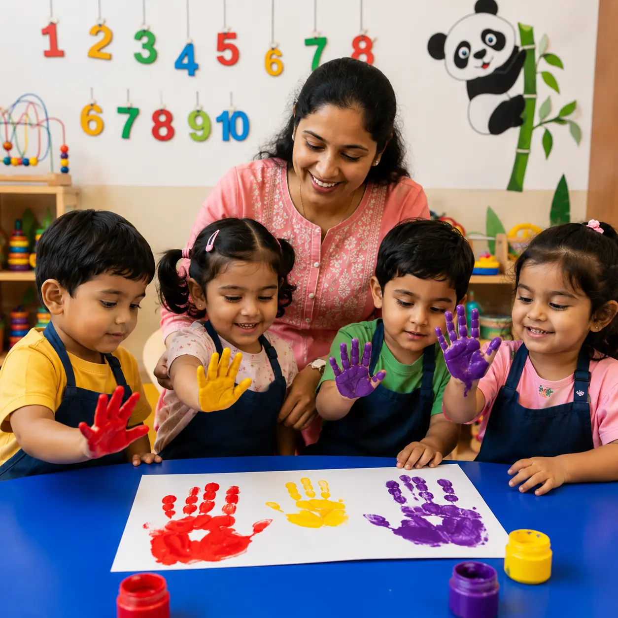 Creative coloring and crafts lessons