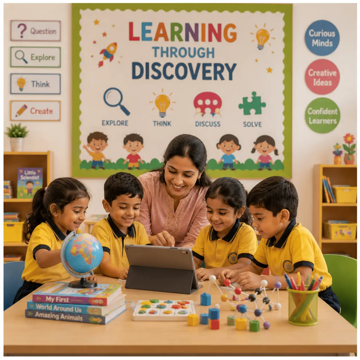 Bright interactive classrooms